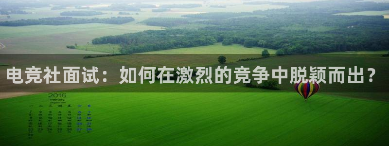 乐鱼电竞app：电竞社面试：如何在激烈的竞争中脱颖而出？