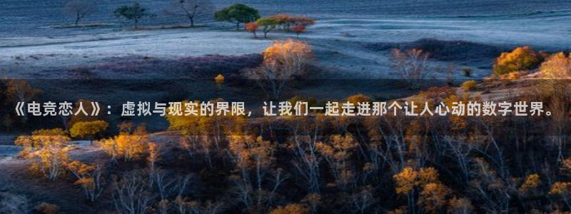 乐鱼电竞：《电竞恋人》：虚拟与现实的界限，让我们一起走进那个让人心动的数字世界。
